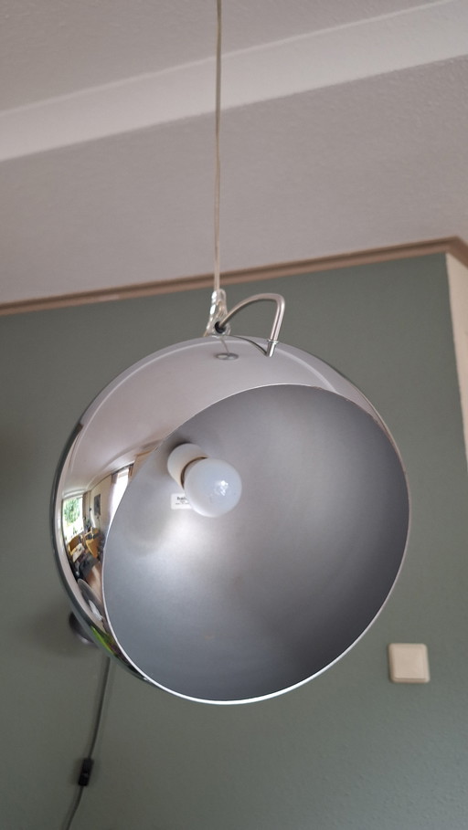 Lampada a sospensione Hala cromo