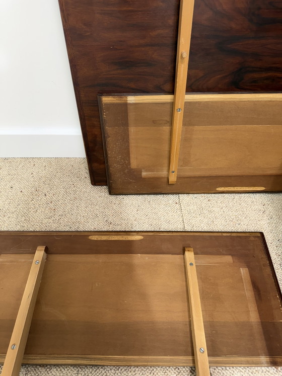 Image 1 of Extendable Scandinavian rosewood dining table – 1960s/70s