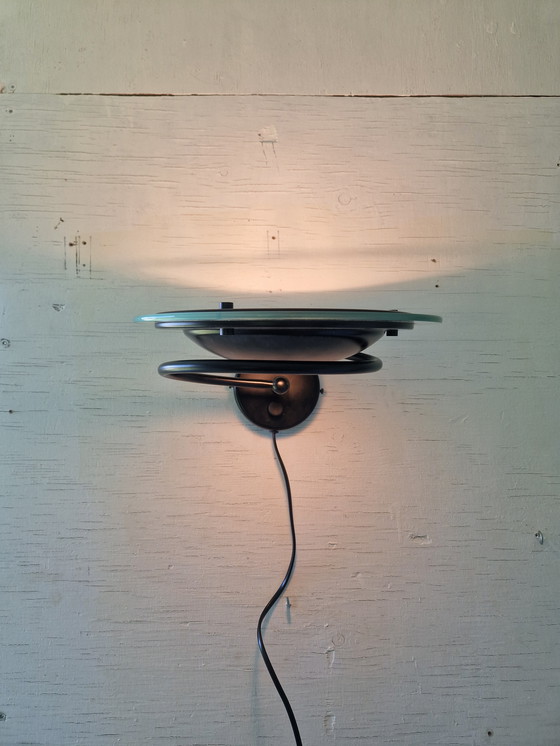 Image 1 of Postmodern Steinhauer UFO Wall Sconce