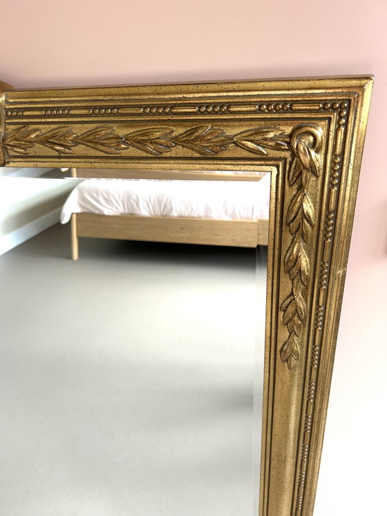 Espejo grande Art Déco de DeKnudt, 122 x 92 cm. – Wood, Gold (photo 7 of 11)