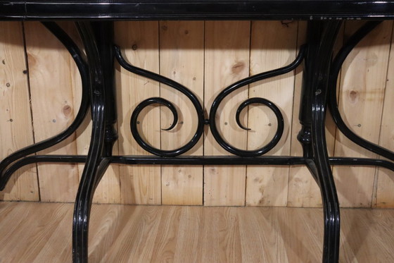 Image 1 of gebogene Holzkonsole im Thonet-Stil