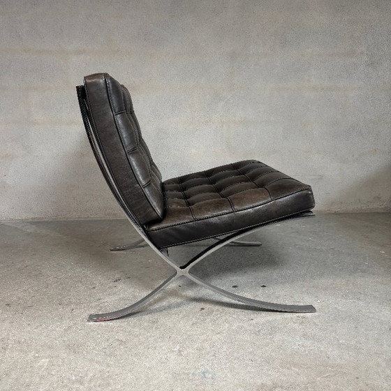 Sedia Barcelona di Ludwig Mies van der Rohe Knoll Studio – Poltrone, Leather (photo 4 of 11)