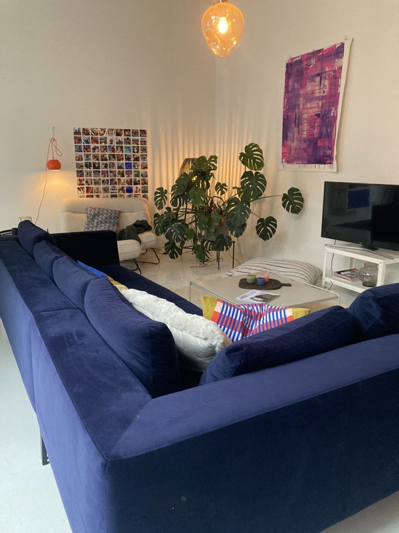 Image 1 of Beautiful velvety armchair