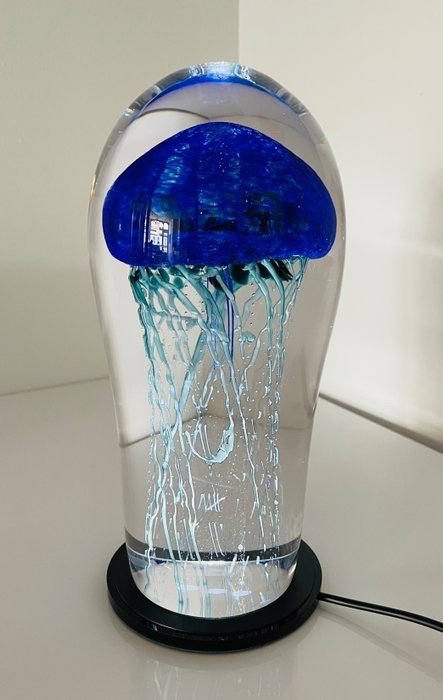 "Jellyfish" Unique Glasobject by Peter Kuchta