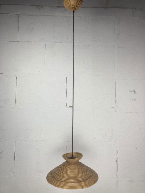 Image 1 of Hanglamp van Gabriella Crespi, Italië, 1970S