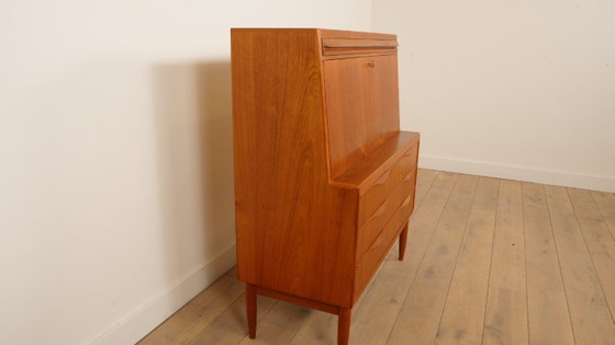 Image 1 of Secrétaire vintage | Erling Torvits | Teck | 104 cm