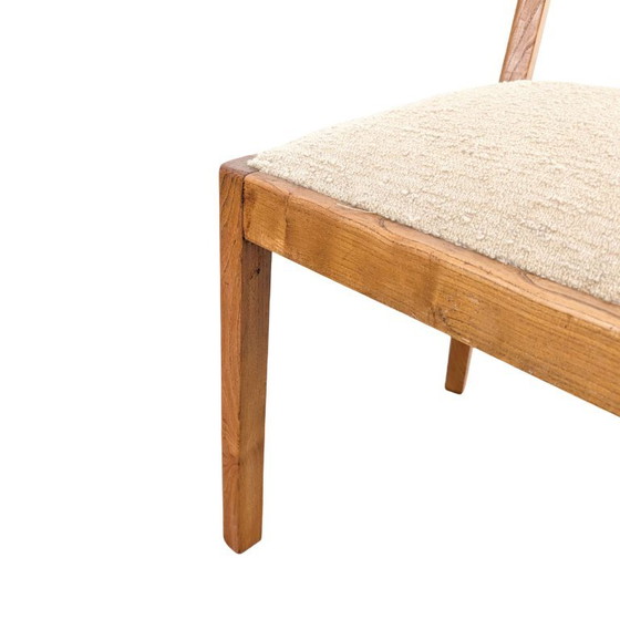 Set of 2 Original Art Deco Chairs Oak Antique Chair Vintage Design – Side chairs, Wood (photo 9 of 10)
