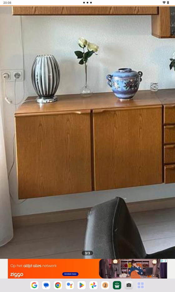 Image 1 of Beautiful vintage Danish wall unit