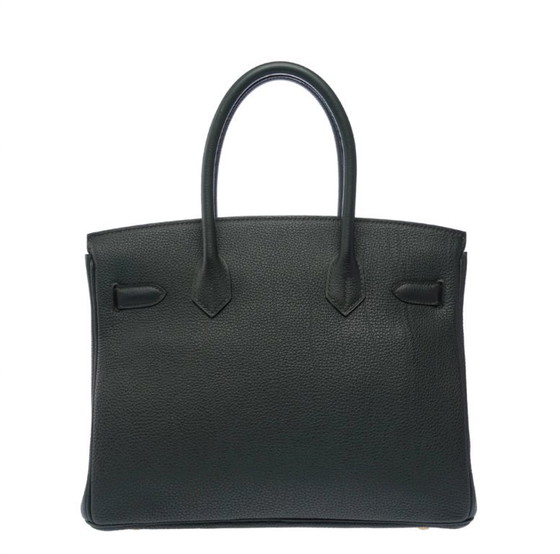 Image 1 of Sac HERMES Birkin 30 en Cuir Vert - 103372 Prix de vente