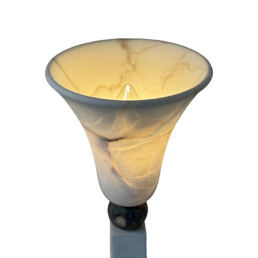Pegasam Spain - Albaster Table lamp - Brutalist style
