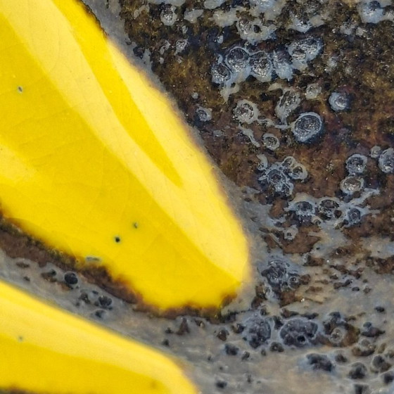 Image 1 of Vaso Germania Ovest ES Ceramics | Petalo Giallo 873-15