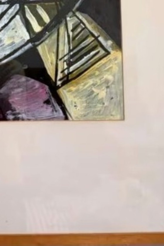 Image 1 of Abstract painting J. Kramer, 1978