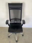 Sedus Office Chair Open Up Black Leather
