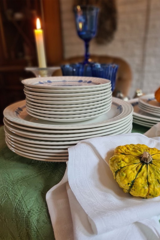 Image 1 of 28 Pontesa The Castilian Collection Granada borden- 2 sets- Ironstone