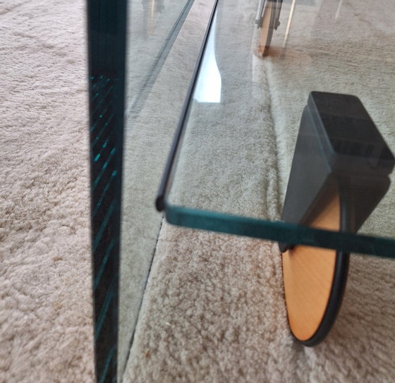 Image 1 of Glazen Ponte salontafel  door Angelo Cortesi voor Fiam Italia.