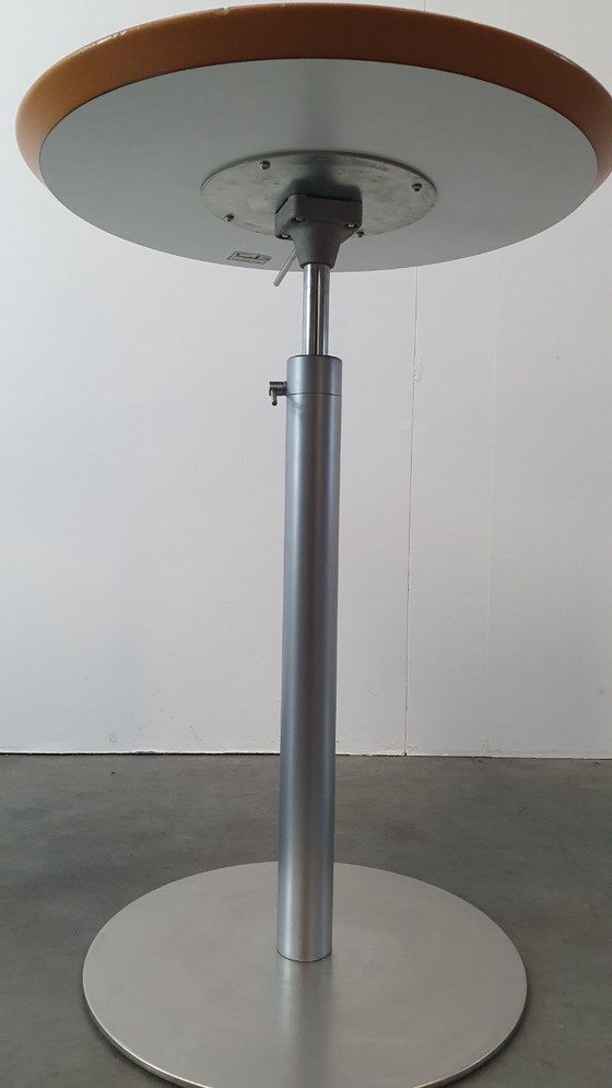 Image 1 of Lapalma lem Brio design tafel en statafel eik bartafel 75cm -102cm