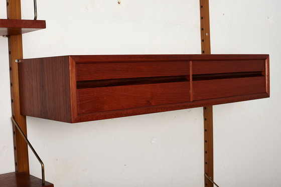 Image 1 of Royal System Wall Unit Designed by Poul Cadovius for Cado, Denmark 1950’s