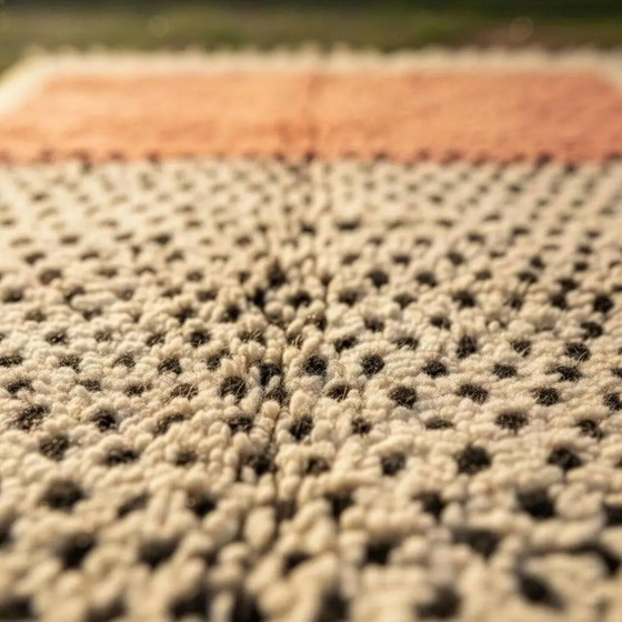 Tapis tissé à la main 250x150 cm, laine, rose, Maroc – Wool, Scandinavian (photo 6 of 9)
