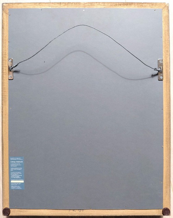Image 1 of Corneille - Tamaya, mixed media on paper (beautifully framed)