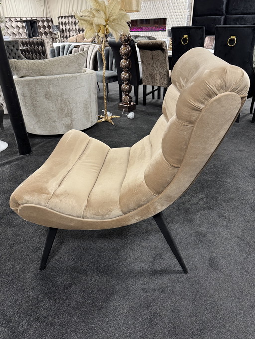 Comfort Fauteuil In Velvet Stof