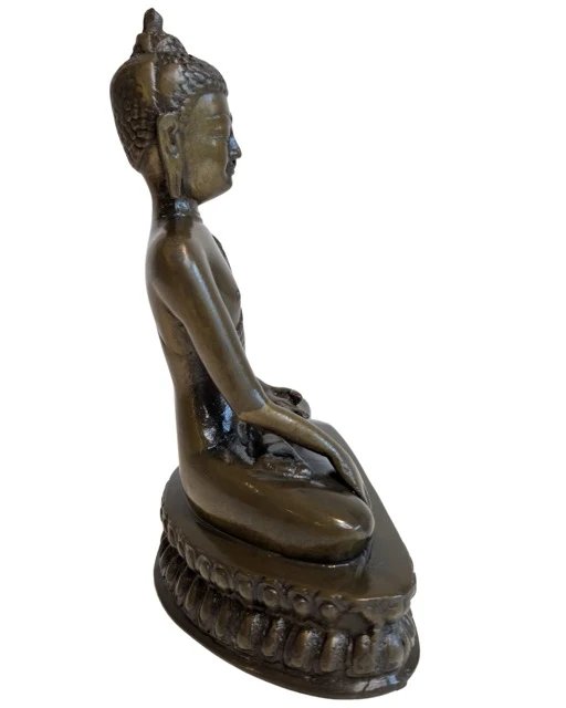 Buda de bronce sobre base de loto – Esculturas, Bronze (photo 3 of 9)
