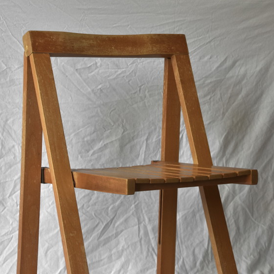 Image 1 of 4X Vintage 'Trieste' Folding Chairs