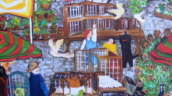 Image 1 of Linnea Pergola 'Birds in Brussels'