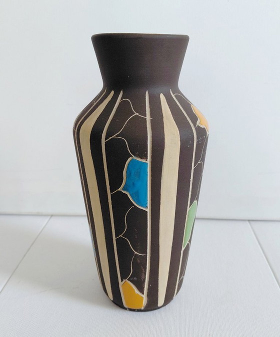 Bay Keramik WGP Vase (Model 606-20) Valencia Jr '60 – Jasba, Ceramic (photo 5 of 12)