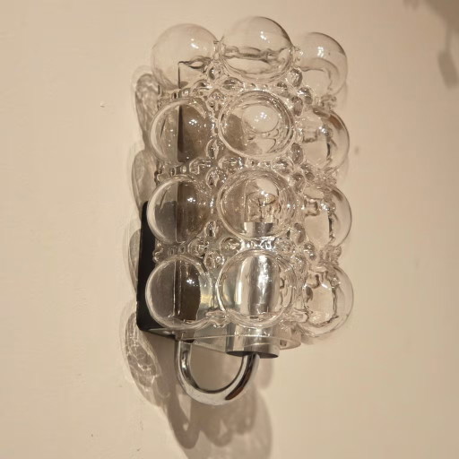 Helena Tynell Bubble lampe années 60, Applique murale vintage