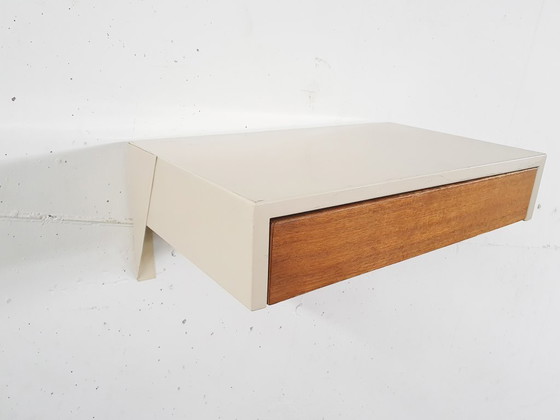 Image 1 of Martin Visser for 't Spectrum DD01 "Bergeyk" Wall Shelf, or Night stand, The Netherlands 1956