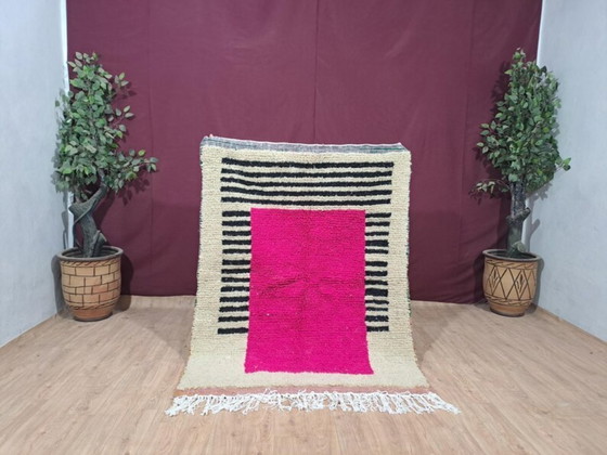 Image 1 of Tapis marocain artigianale en laine 200cmx150cm