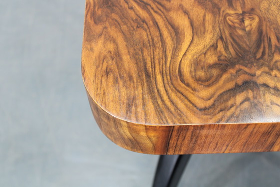 Image 1 of 1940 Jindrich Halabala "Spider" Coffee Table in Walnut Finish, Czechoslovakia