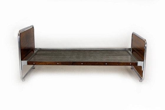Image 1 of Set di letti in acciaio tubolare Bauhaus, anni '40