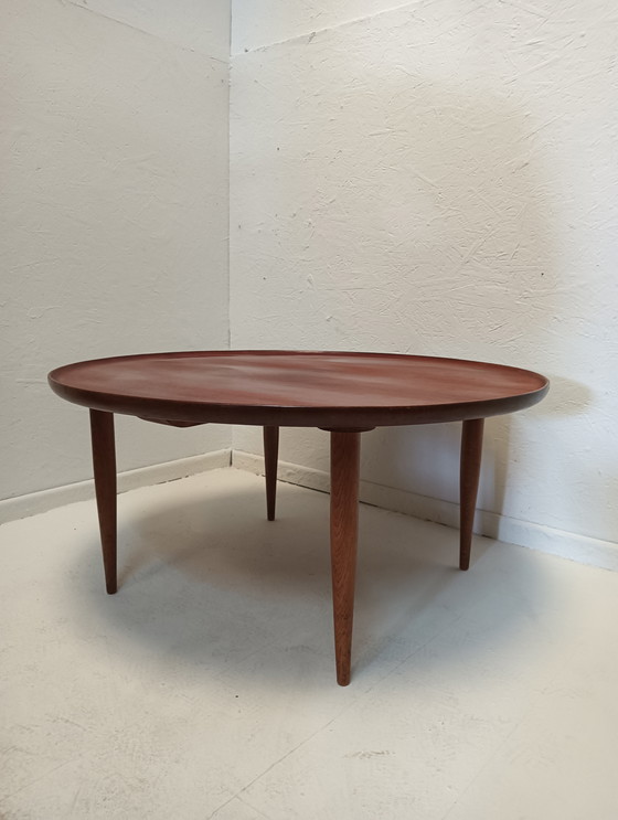 Image 1 of Vintage coffee table, rich details