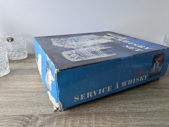Image 1 of Set da whisky in cristallo, decanter Bohemia (cristallo al piombo 24%)