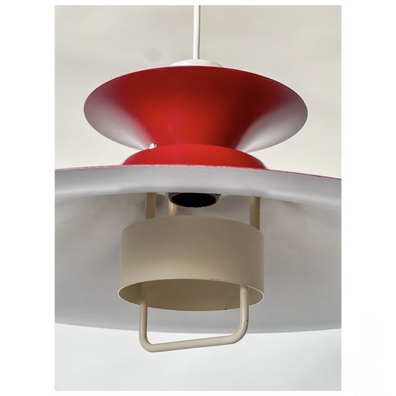 Vintage Scandinavian Pendant Lamp, Denmark 1970s – LYFA, Hanglampen, Metal (photo 3 of 6)