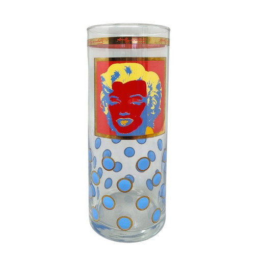1990s Astonishing Andy Warhol Vase for Egizia. Made in Italy
