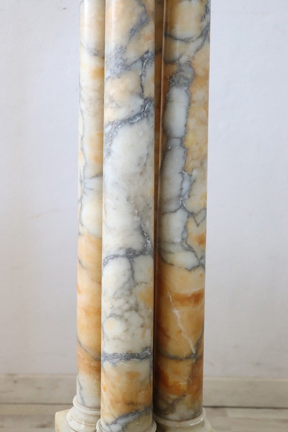 Image 1 of Columna antigua de mármol, Italia, siglo XIX