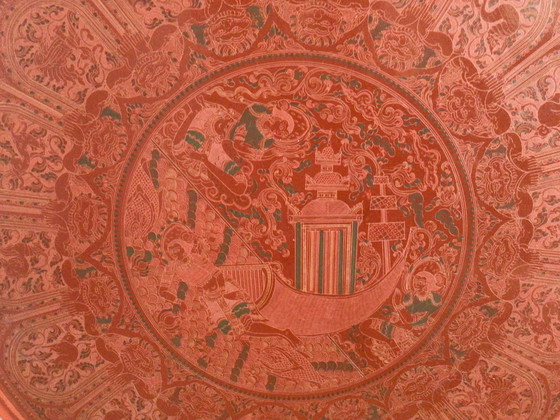 Image 1 of Tavolo laccato birmano