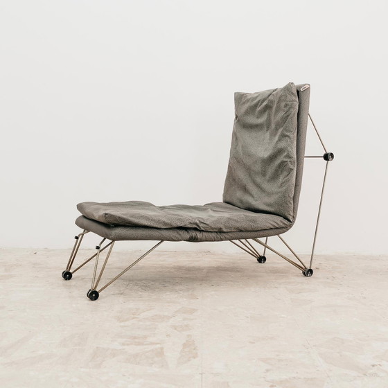 Image 1 of Loungestoel Fauteuil Geometrisch ontwerp Postmodern Modern jaren 80