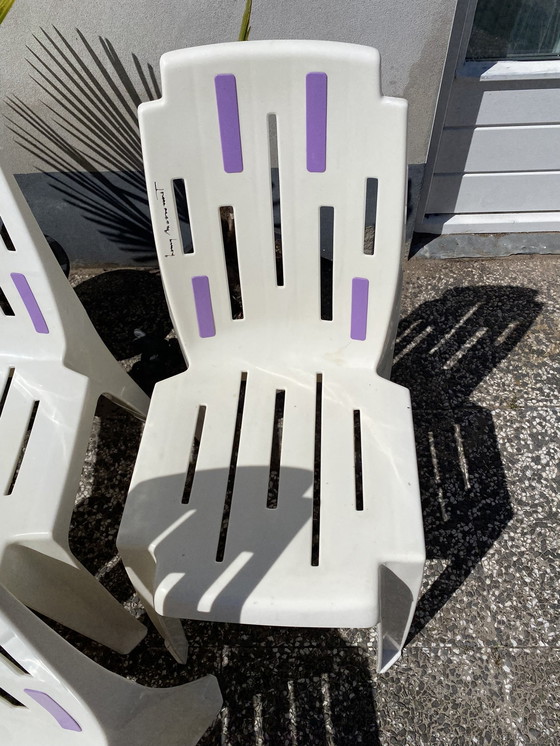 Image 1 of 9 sedie Pierre Paulin Mambo e Samba Henry Massonnet