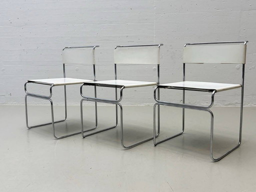 Set aus 3 Libellula Stühle von Giovanni Carini für Planula, 1970er Jahre 