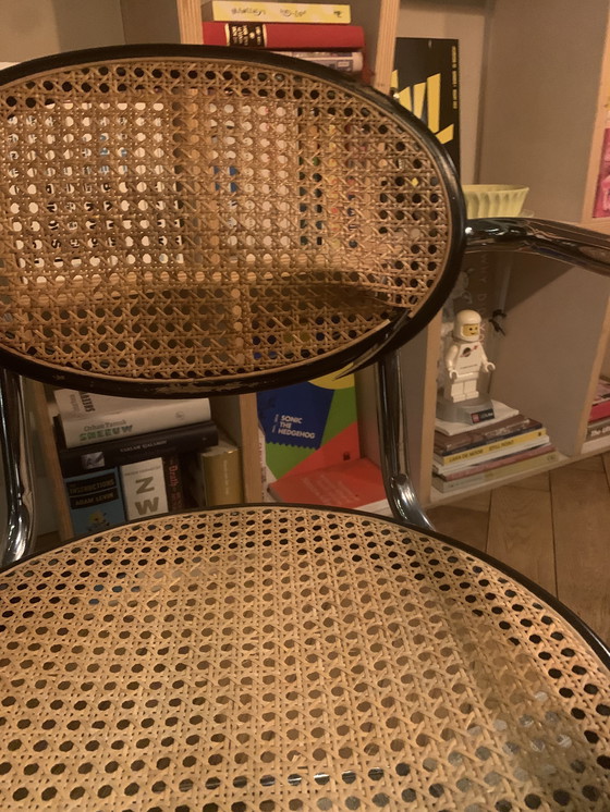 Image 1 of 2 rattan dining chairs