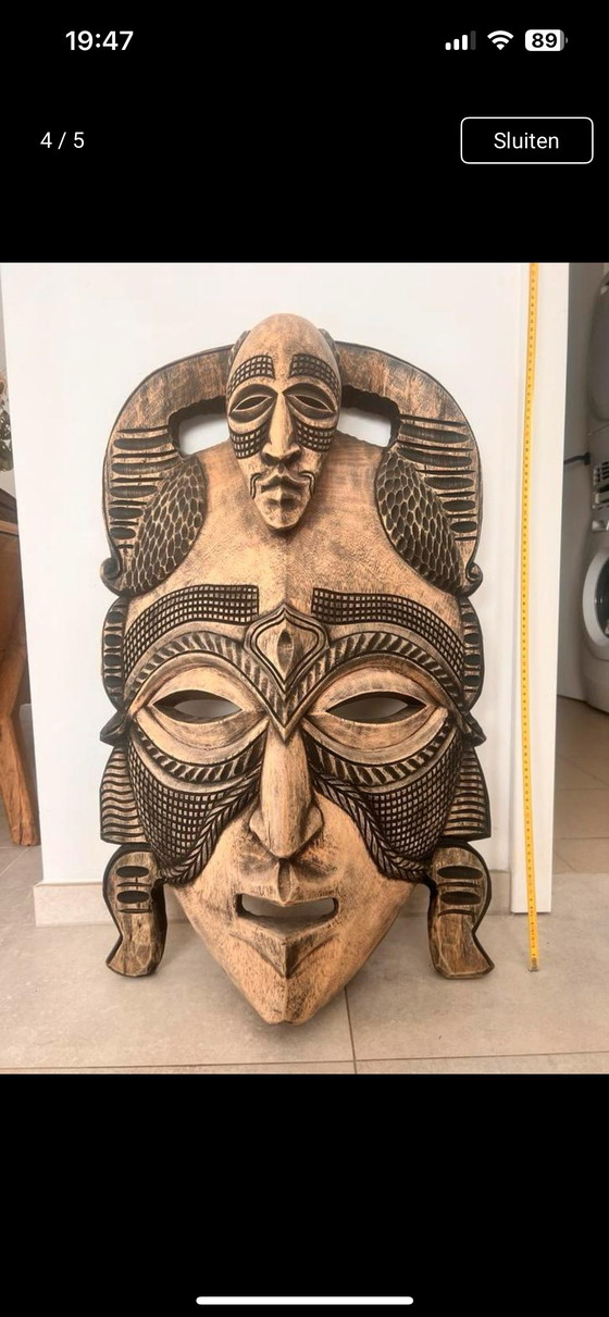 Image 1 of Ethnic mask