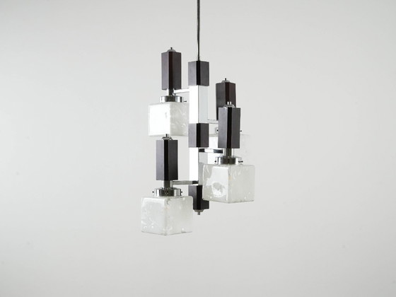 Image 1 of Hanglamp, Italiaans design, jaren 70, vervaardigd in Italië