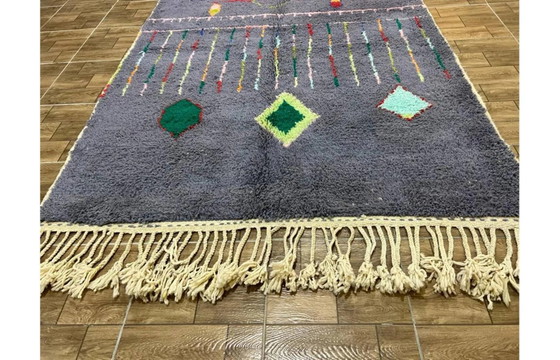 Handgefertigter Berber-Teppich aus Wolle 3 x 2 m – Teppiche & Läufer, Wool (photo 6 of 11)