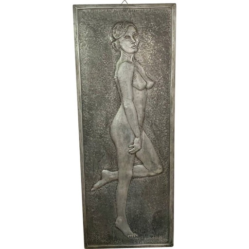 Vintage-Tafel eines Frauenakts von Chamaillou, 1970