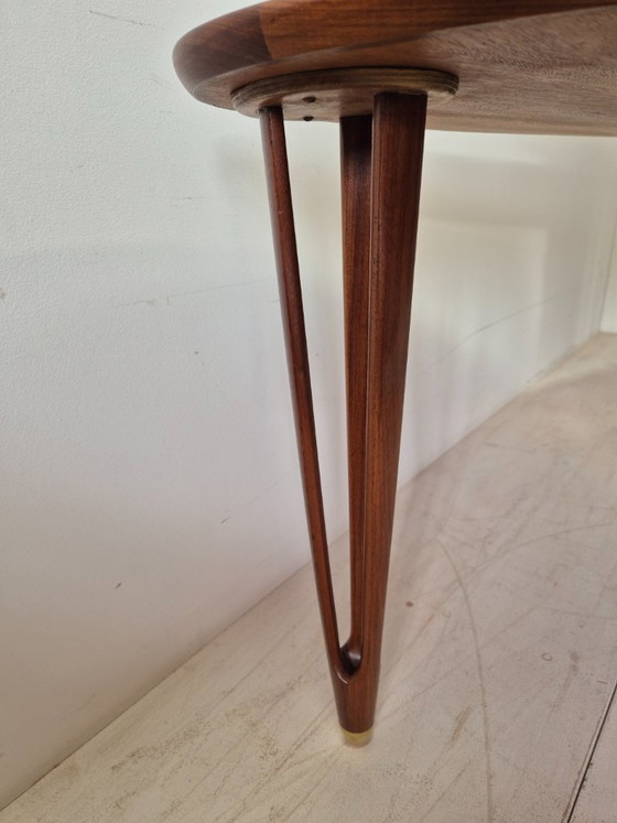 Image 1 of Table basse asymétrique 1950, Scandinave BC mobler