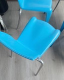 Conjunto icónico de 4 sillas Luis XX diseñadas por Philippe Starck para Vitra (1998).