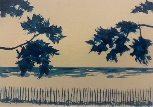Artist's sketch 21x15cm